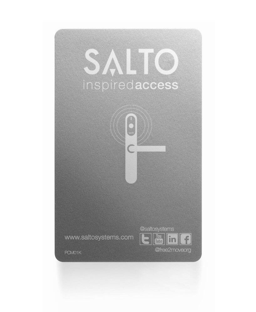 Salto XS4 Construction Card